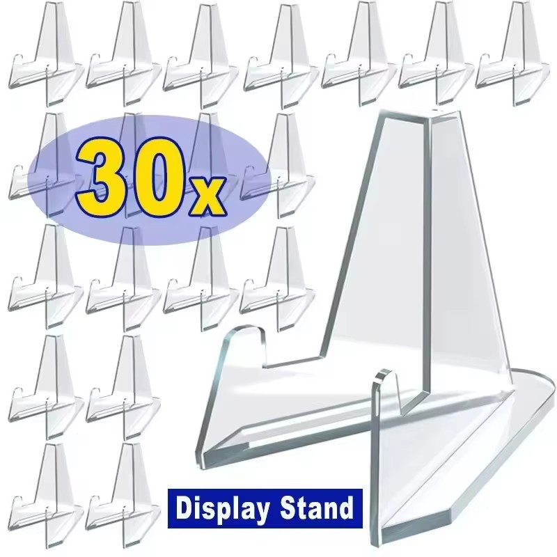 Place Card Holder - 30-1PCS 삼각형 카드 디스플레이 스탠드 미니