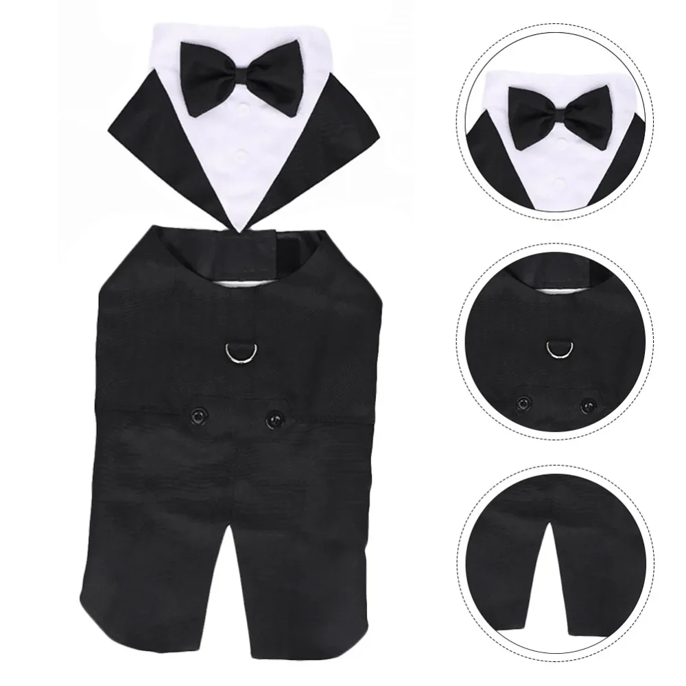 Suitsupply Wedding Tuxedo - 반려견 의류 웨딩 셔츠 패션 파티