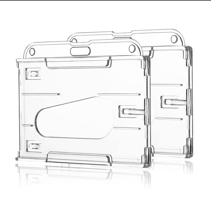 Place Card Holder - 투명 카드 슬롯 ID 태그 배지