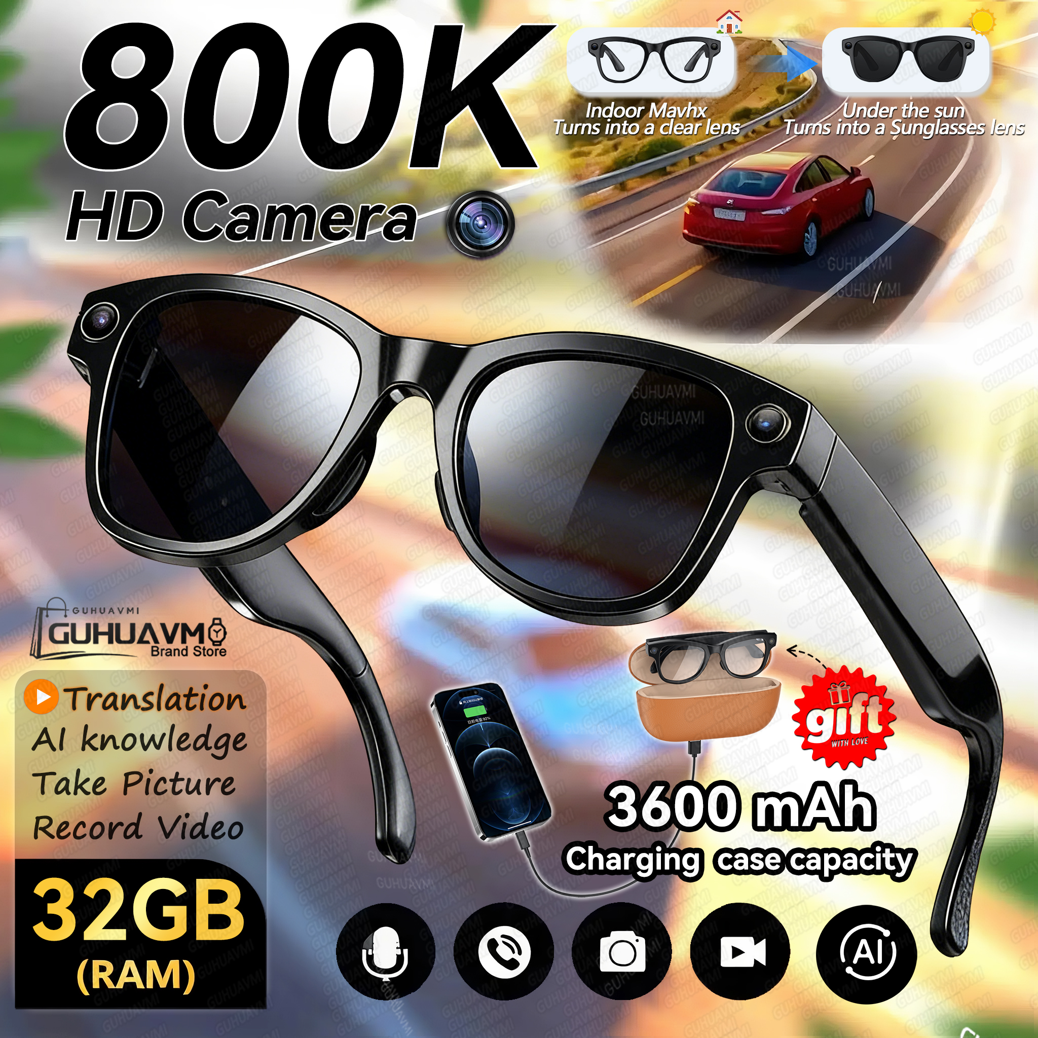 Wedding Power Supply - 신제품 800W 4K HD 카메라 스마트