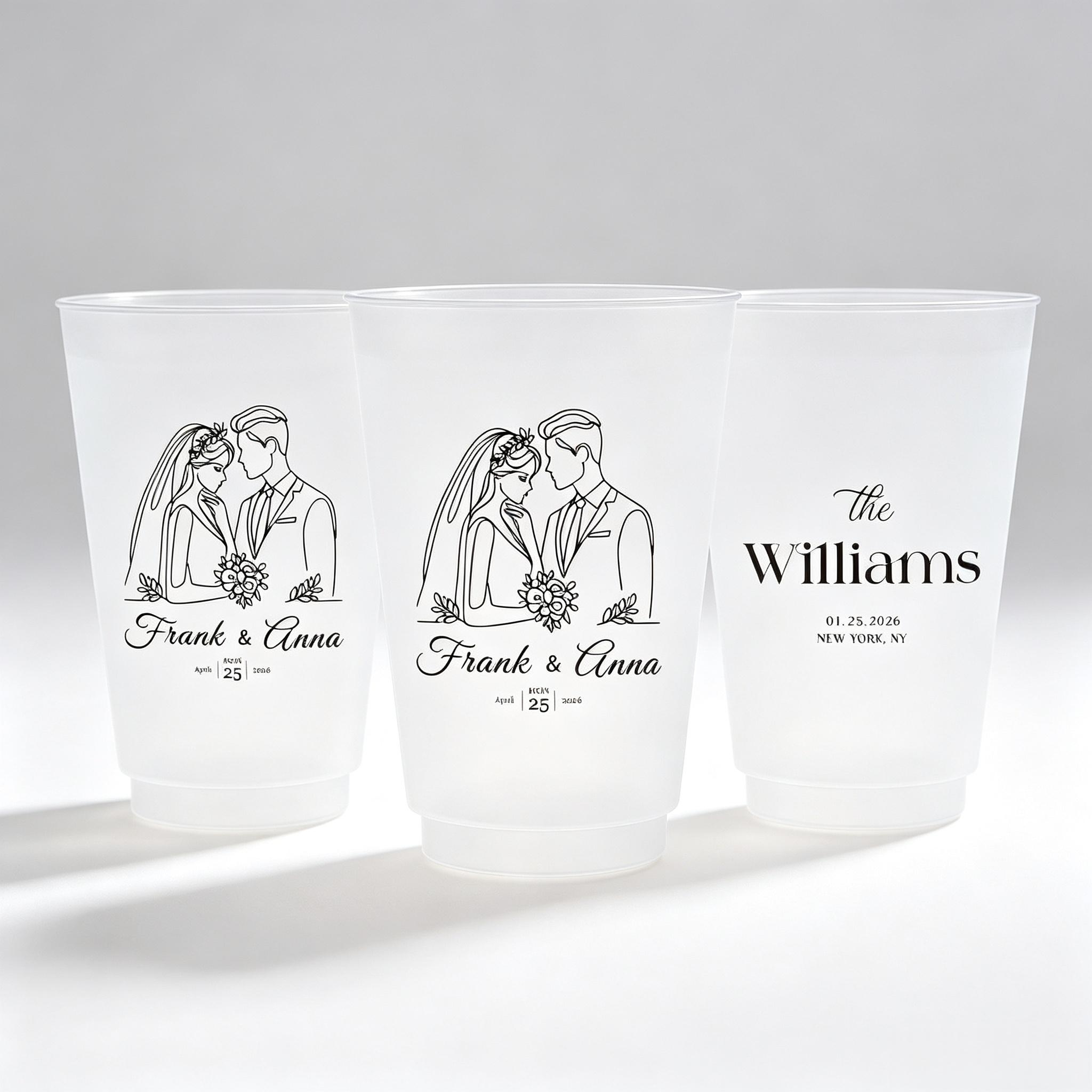 맞춤형 비즈니스 파티 기념품 컵, 대량 맞춤 인쇄 및  - Wedding Supply Company 리뷰 및 가격