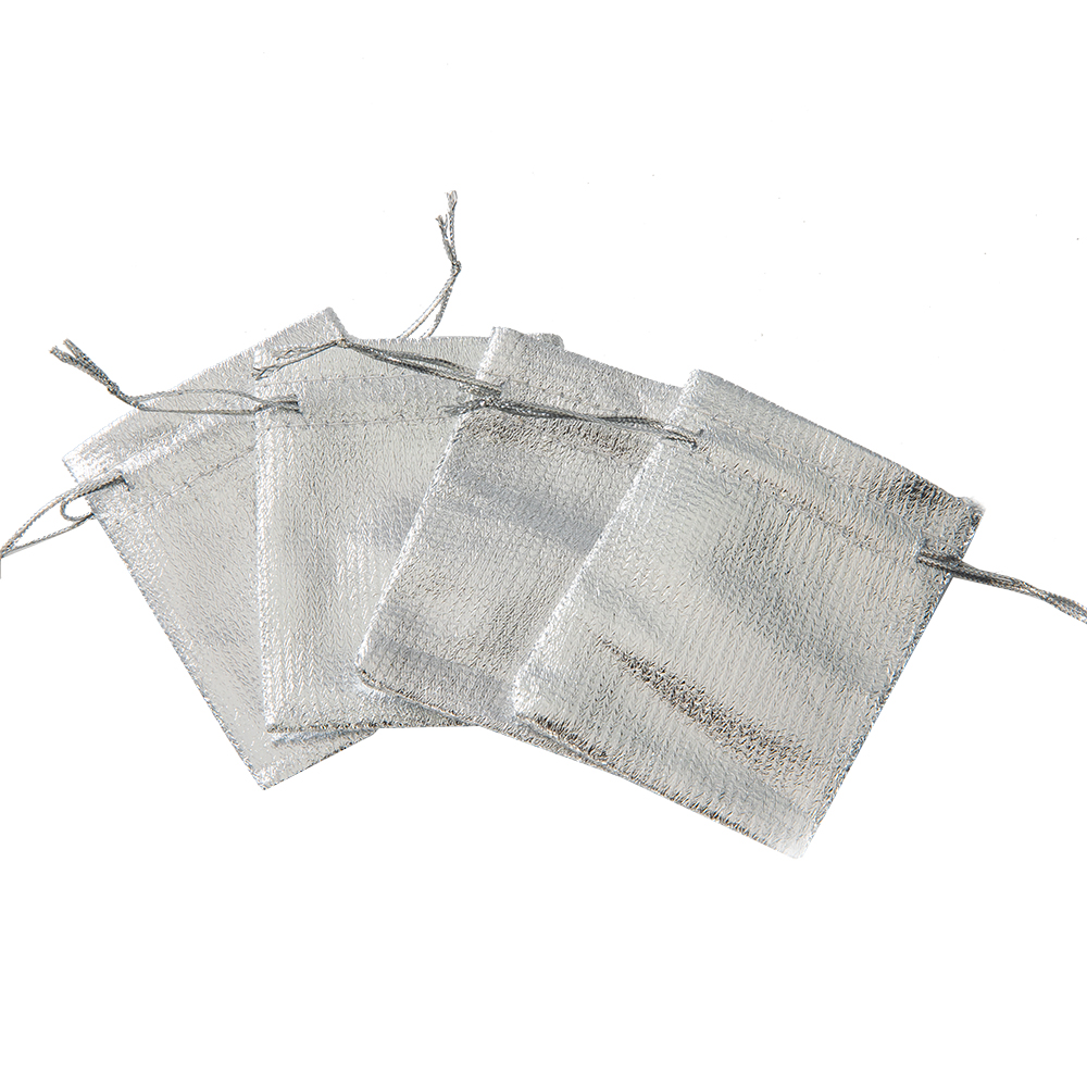 50Pcs 골드 실버 Drawstring Organza - Wedding Supply Business 리뷰 및 가격