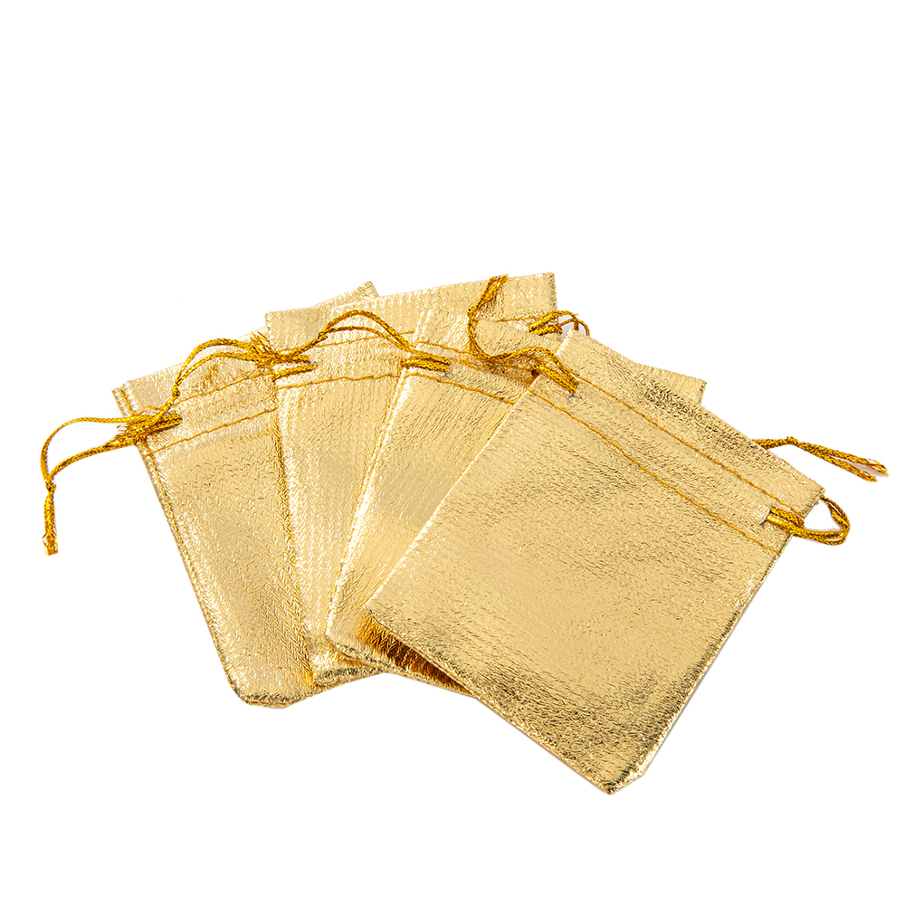 50Pcs 골드 실버 Drawstring Organza - Wedding Supply Business 리뷰 및 가격