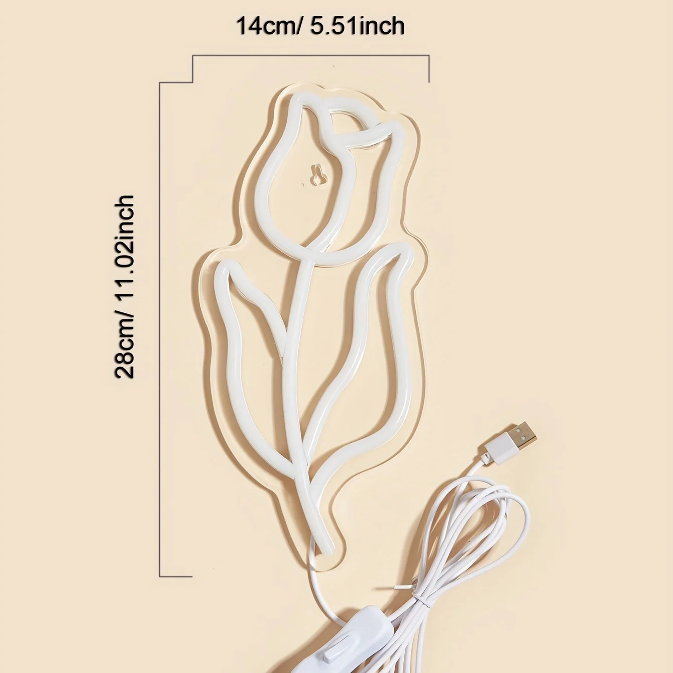 LED 장미 모양 네온 사인, 5V USB 전원 공급  - Wedding Power Supply 리뷰 및 가격
