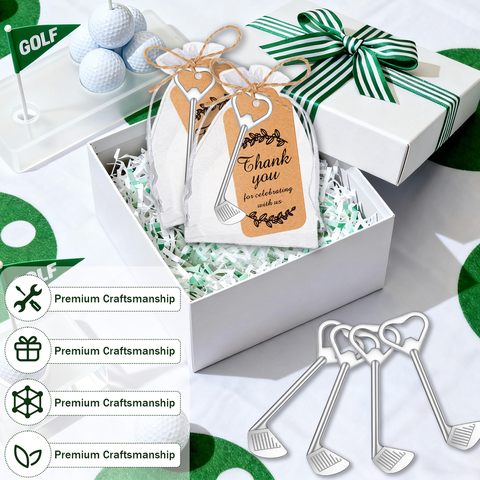 100 개/몫 크리 에이 티브 뜨거운 판매 골프 클럽  - Wedding Supply Business 리뷰 및 가격
