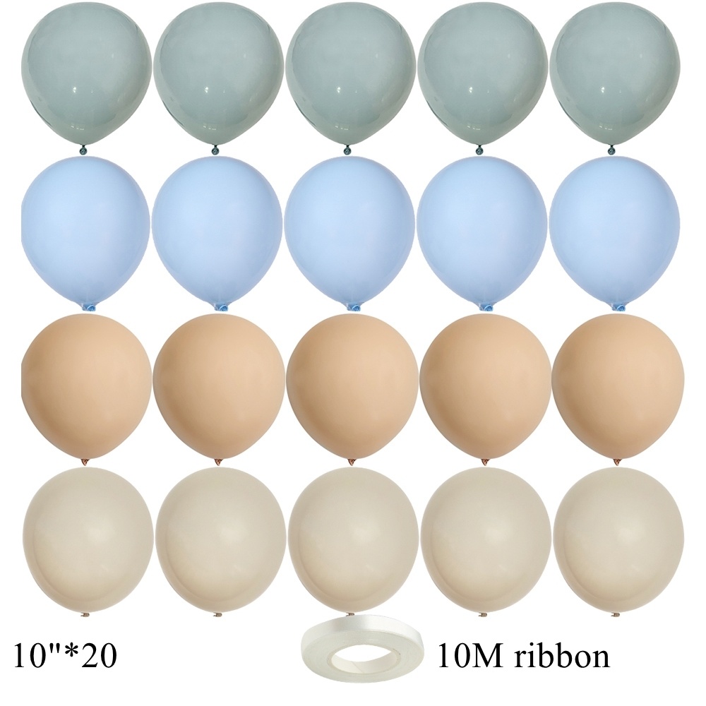 15/20PCS 10inch 레트로 풍선 세트 빈티지  - Wedding Day Supply Kit 리뷰 및 가격