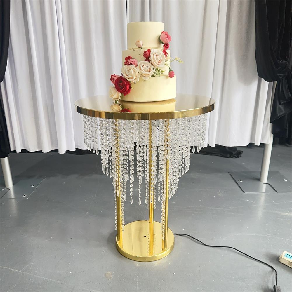 새로운 크리스탈 비즈 커튼 케이크 테이블 식탁 웨딩 파 - Wedding Cake Supply Store 리뷰 및 가격