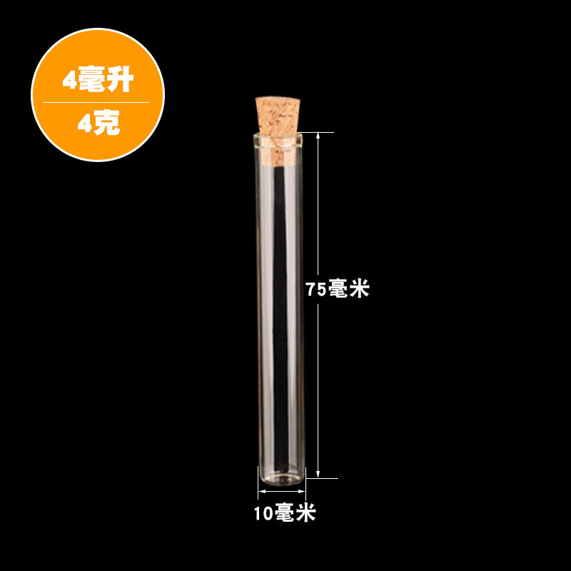 200pcs 10x75mm Transparent Gla - Wedding Zoo 리뷰 및 가격