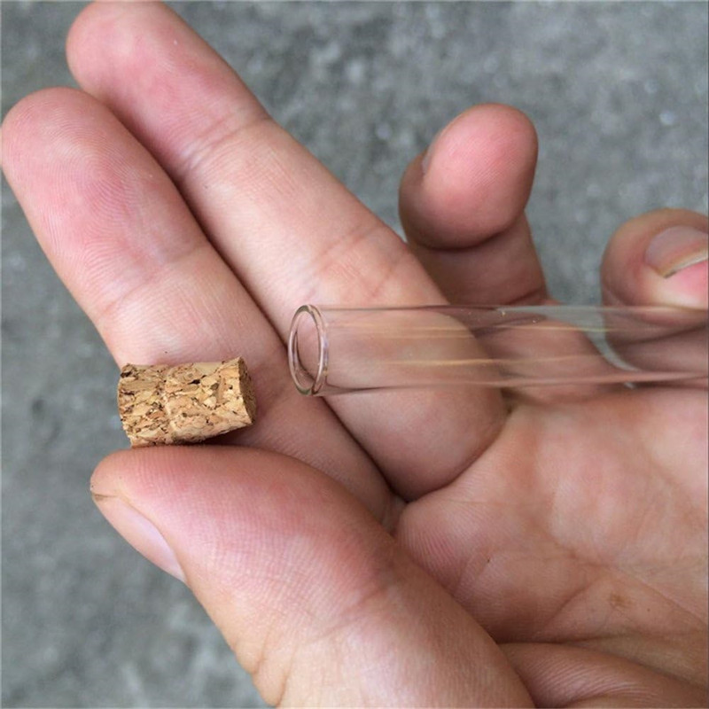 200pcs 10x75mm Transparent Gla - Wedding Zoo 리뷰 및 가격