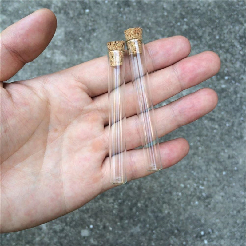 200pcs 10x75mm Transparent Gla - Wedding Zoo 리뷰 및 가격