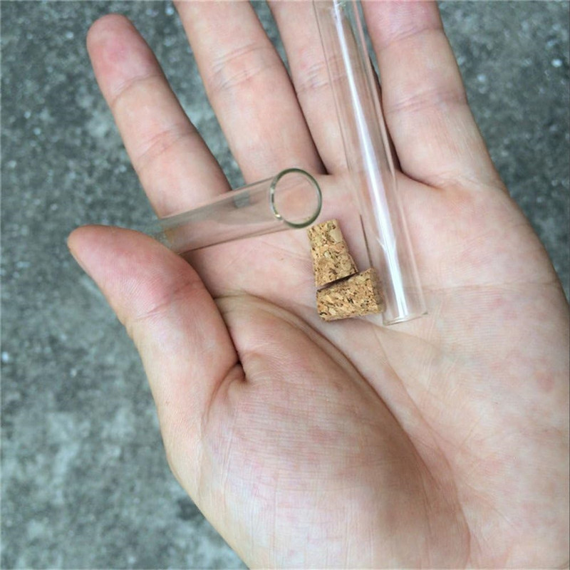 200pcs 10x75mm Transparent Gla - Wedding Zoo 리뷰 및 가격