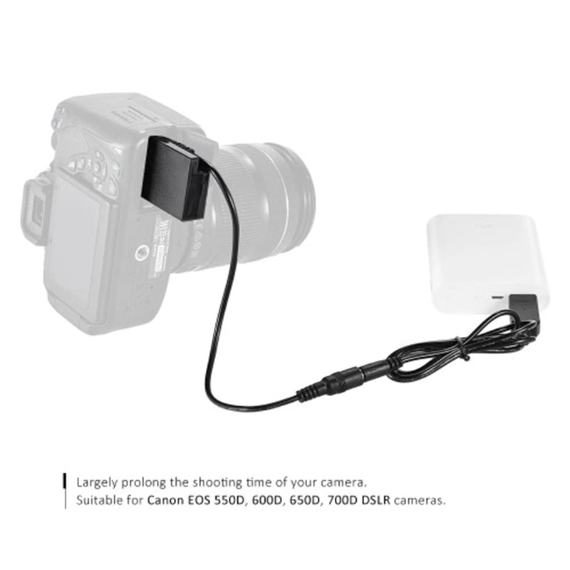 DR-E8 더미 배터리, DC 파워 뱅크, USB 어댑 - Wedding Power Supply 리뷰 및 가격