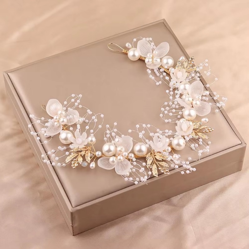 귀여운 공주 왕관 머리 장식 꽃 화환 머리띠 어린이를위 - Wedding Supply Store 리뷰 및 가격