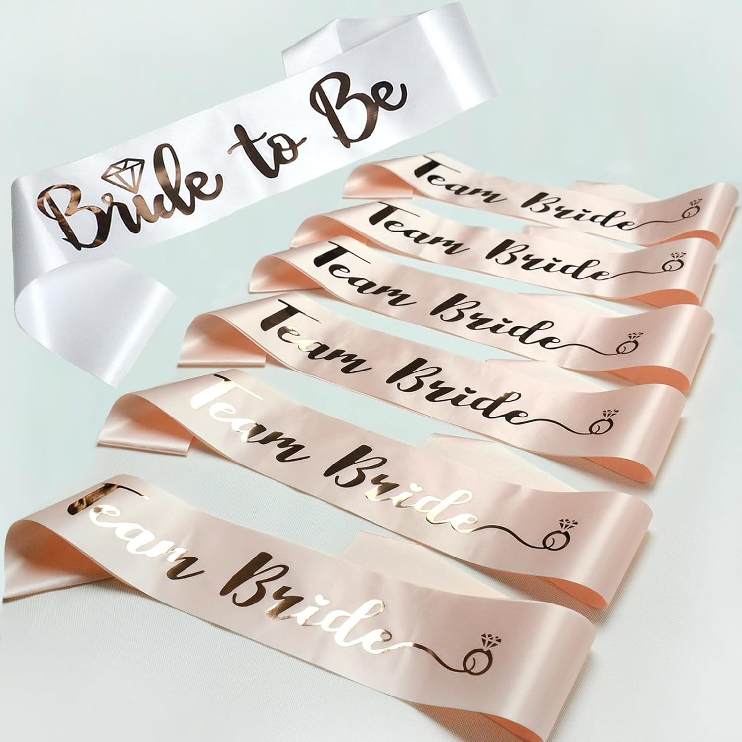 로즈 골드 처녀 파티 장식 키트, 예비 신부 베일, 띠 - Wedding Day Supply Kit 리뷰 및 가격